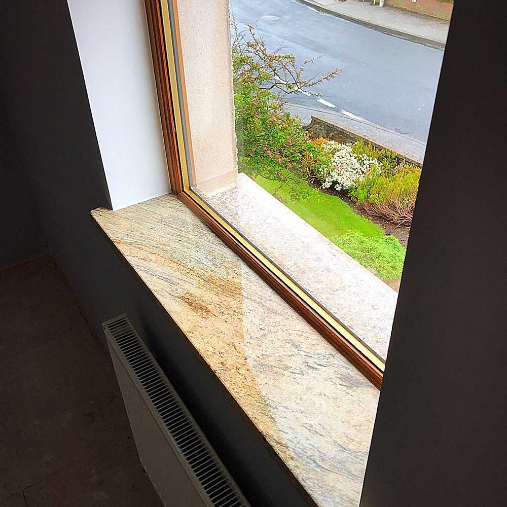 Granite window sill