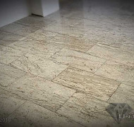 Grey granite floor