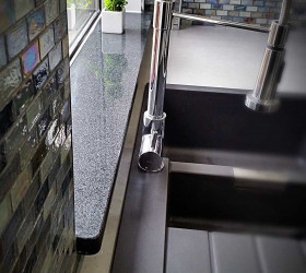 Granite window sill