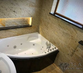 Granite bathroom tiles