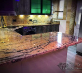 Granite kitchen worktops