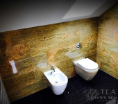 Granite bathroom tiles