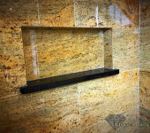 Granite bathroom tiles