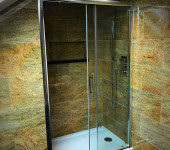 Granite bathroom tiles
