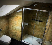 Granite bathroom tiles